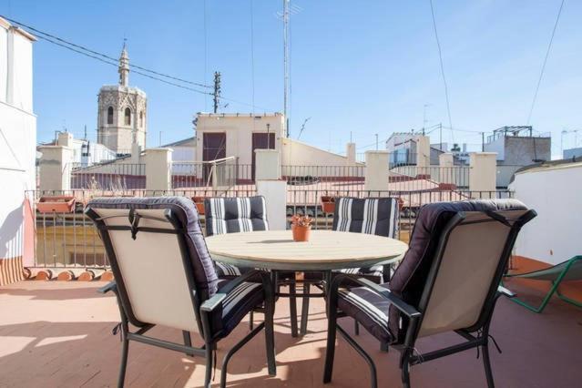 Loft In 1Th Floor & Terrace In 4Th Floor Apartment Валенсия Екстериор снимка